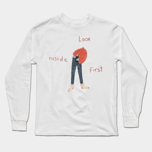 look inside first Long Sleeve T-Shirt